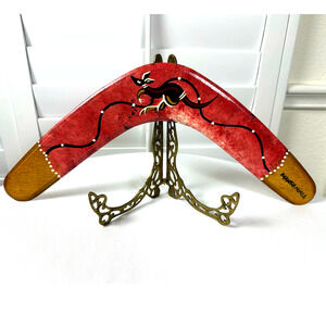 Australia Boomerang 18.5” Bundjalung Tribe by Makaranunga Jacky COA